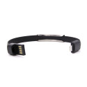 Bracciale carica cellulare e USB in silicone