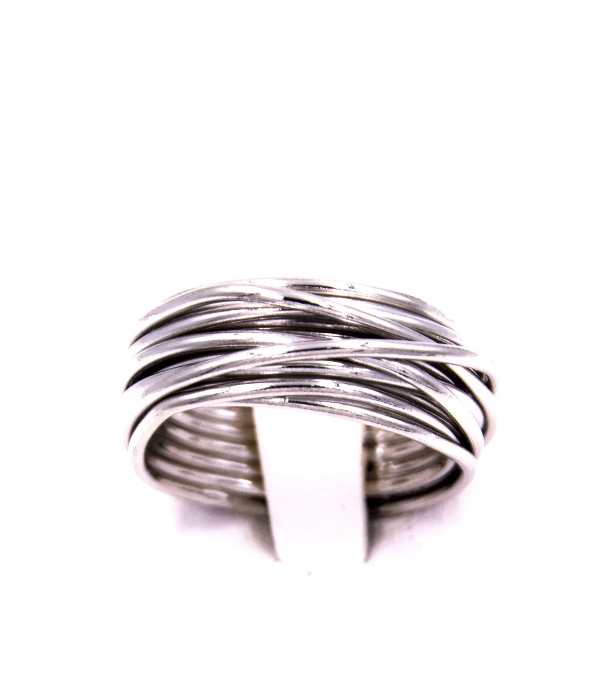 Anello filo della vita in argento