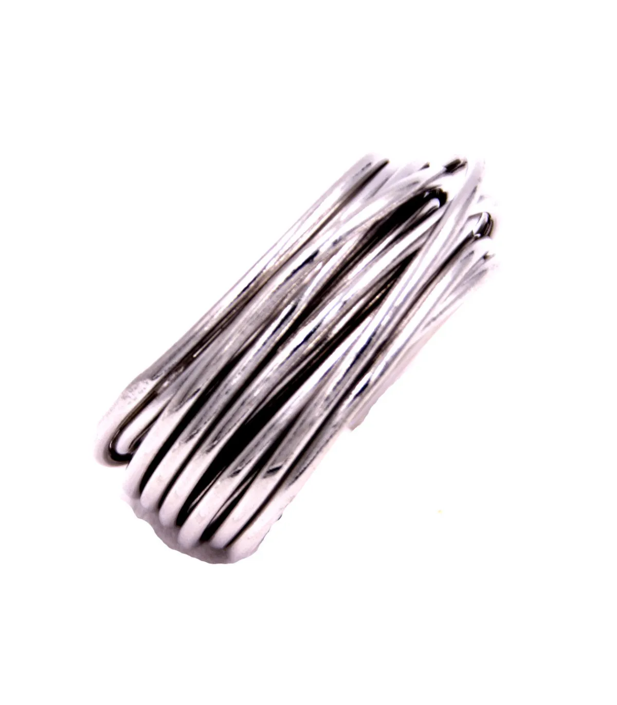 Anello filo della vita in argento