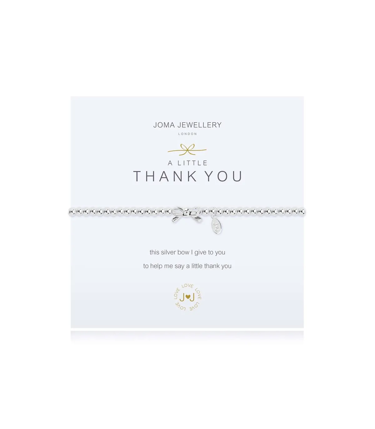 Bracciale elastico Thank You