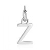 Charm in acciaio lettera Z