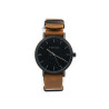 OROLOGIO UNISEX LEGNO BRACCIALE CUOIO