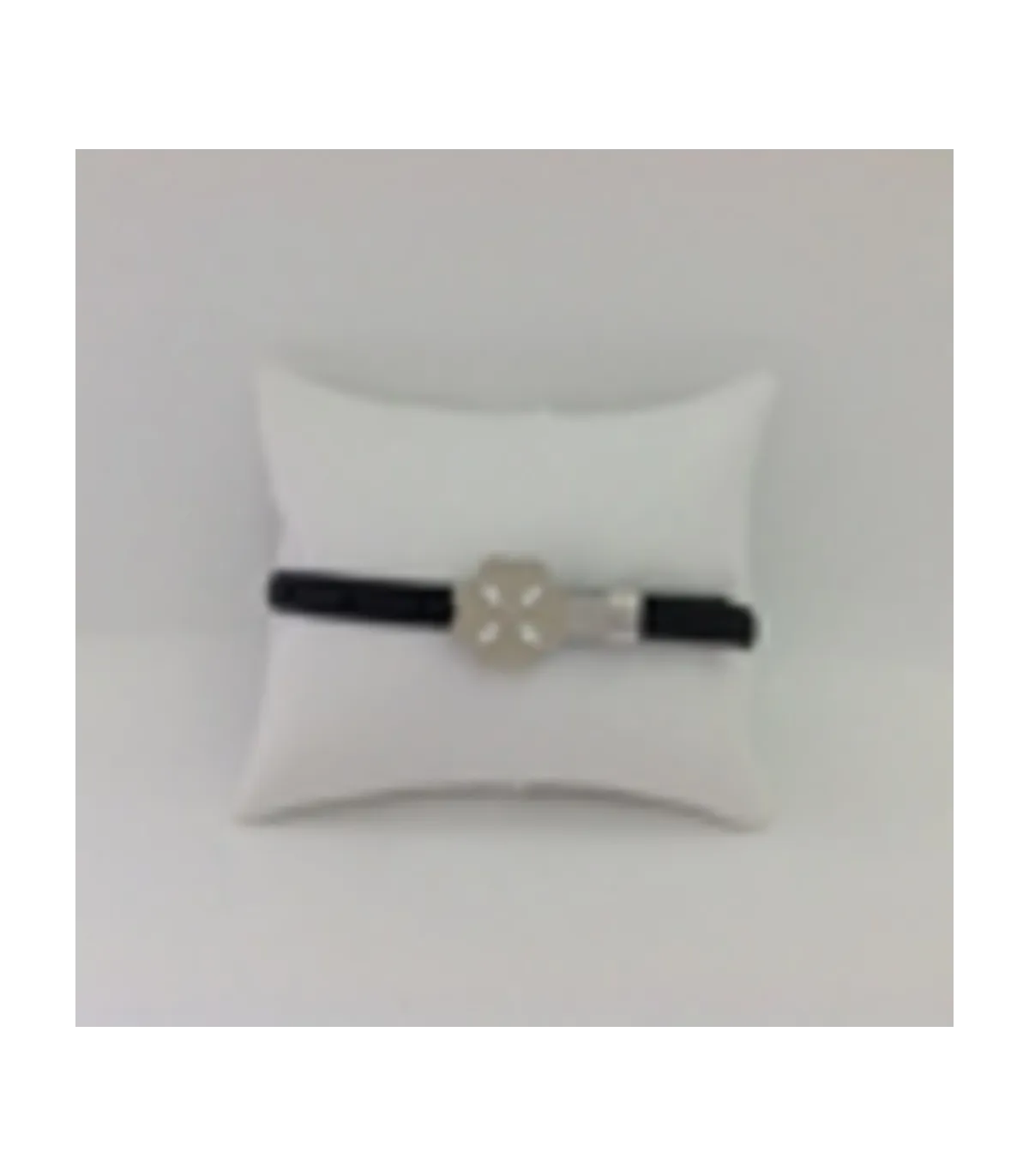 BRACCIALETTO TESTA DI MORO CON QUADRIFOGLIO