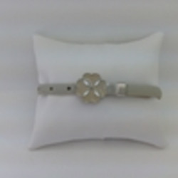 BRACCIALETTO TORTORA CON QUADRIFOGLIO