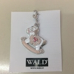 CHARM CAVALLUCCIO A DONDOLO ROSA