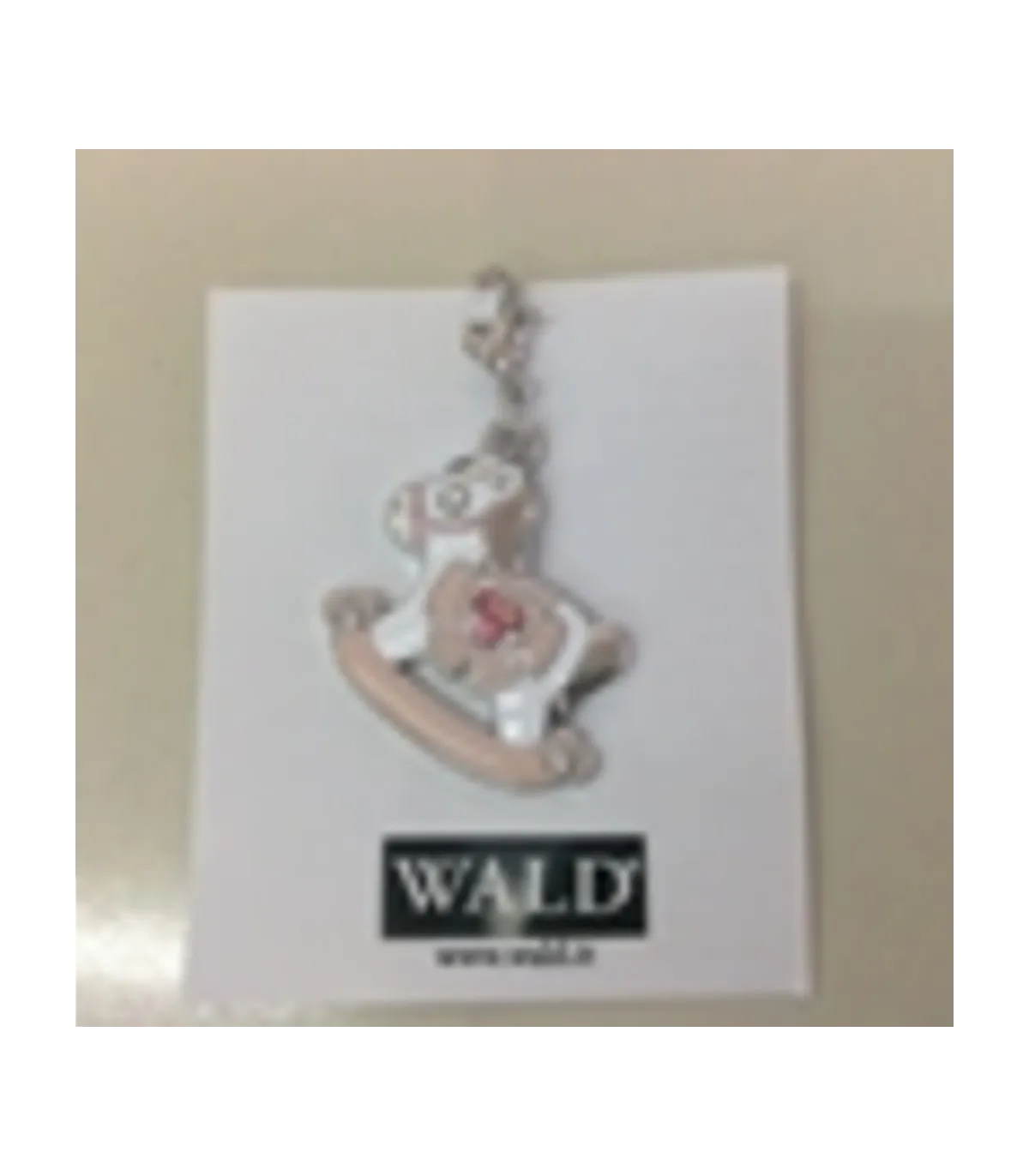 CHARM CAVALLUCCIO A DONDOLO ROSA