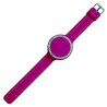 Orologio al quarzo in silicone fucsia collezione DIVA