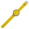 Orologio al quarzo in silicone giallo collezione DIVA