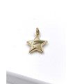 Ciondolo stella in oro giallo