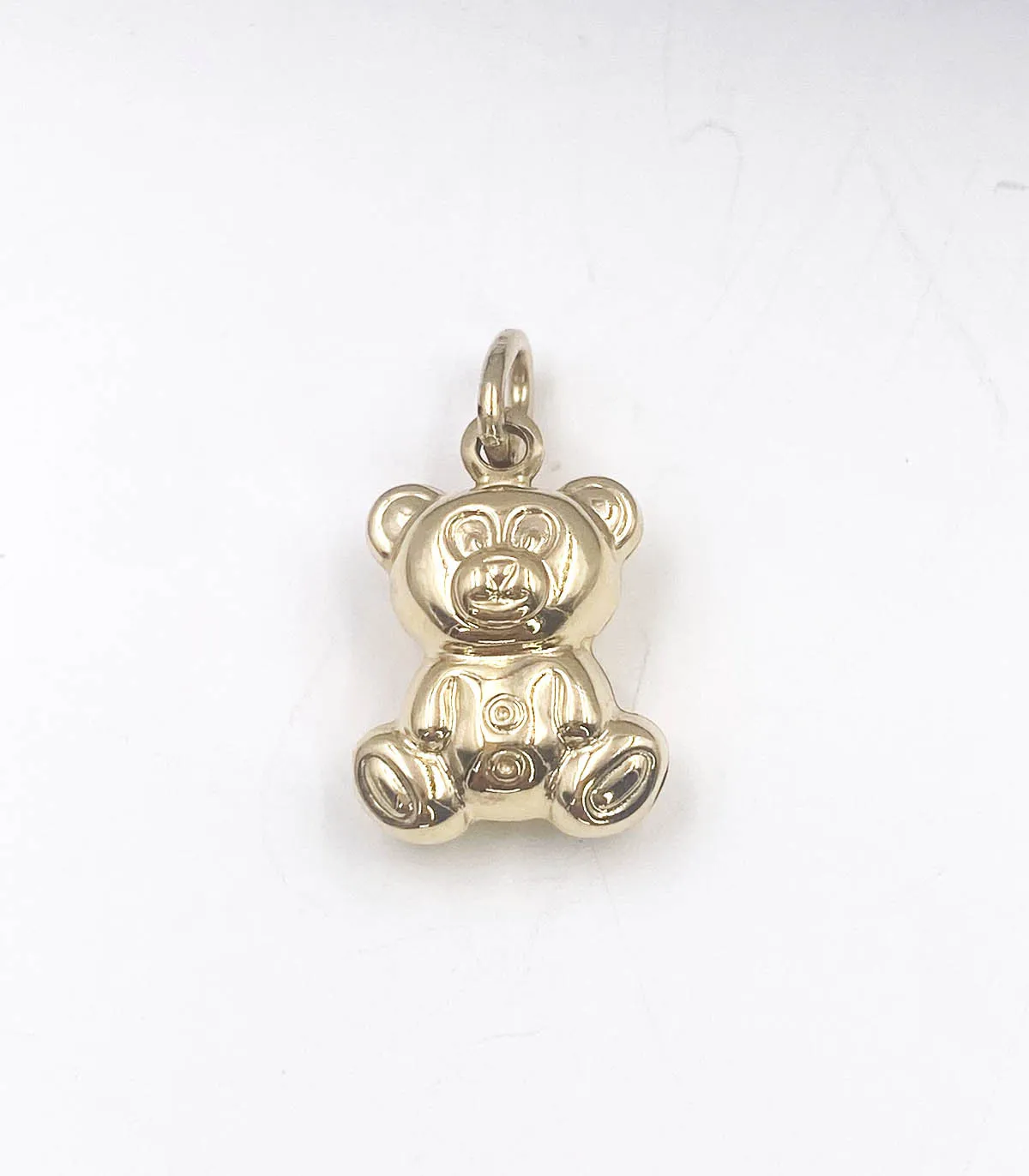 Ciondolo orso in oro giallo