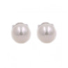 Orecchini in oro bianco con perla