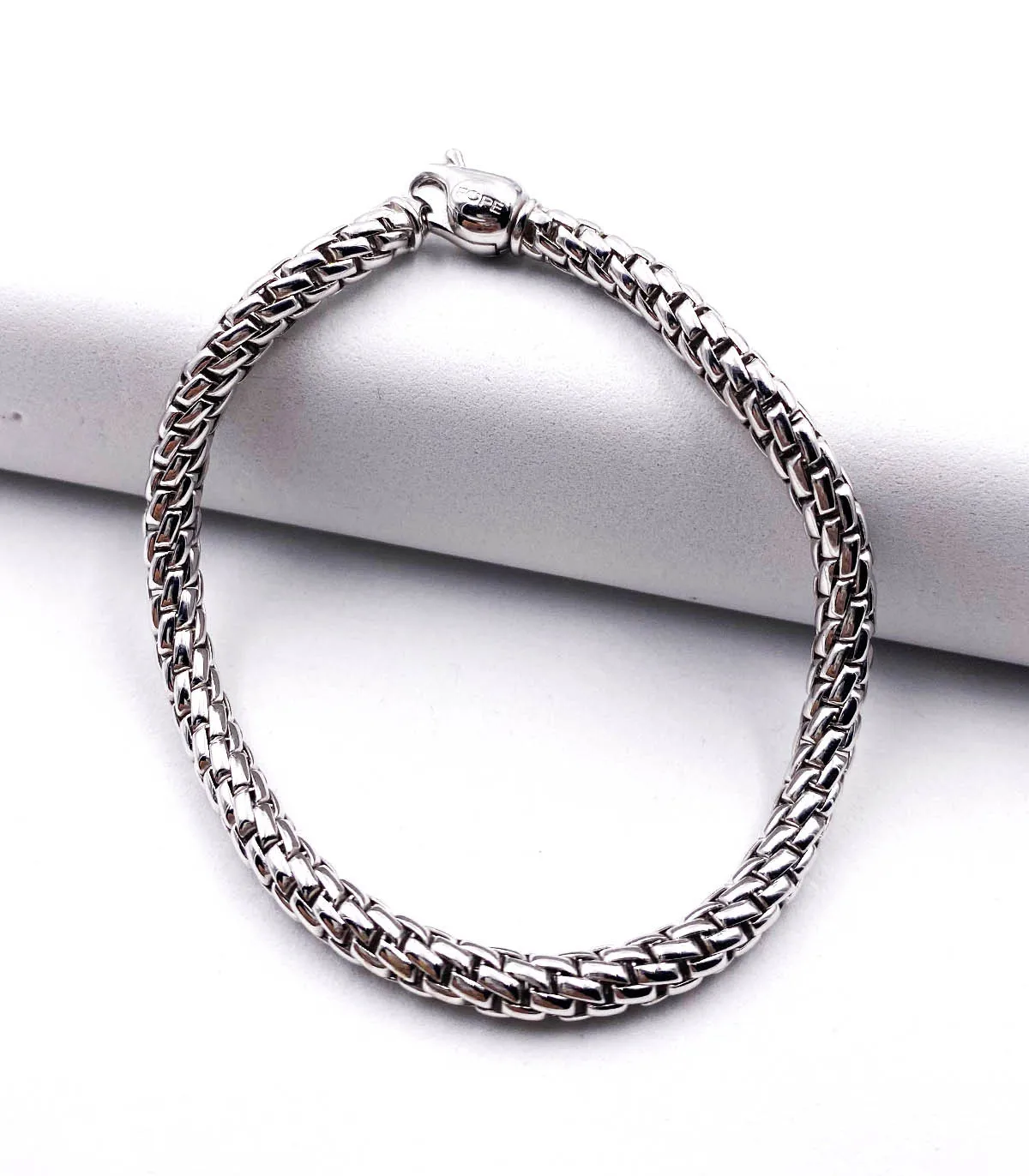 Bracciale Fope in oro bianco