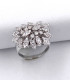 Anello in oro bianco con brillanti carati totali 1,62