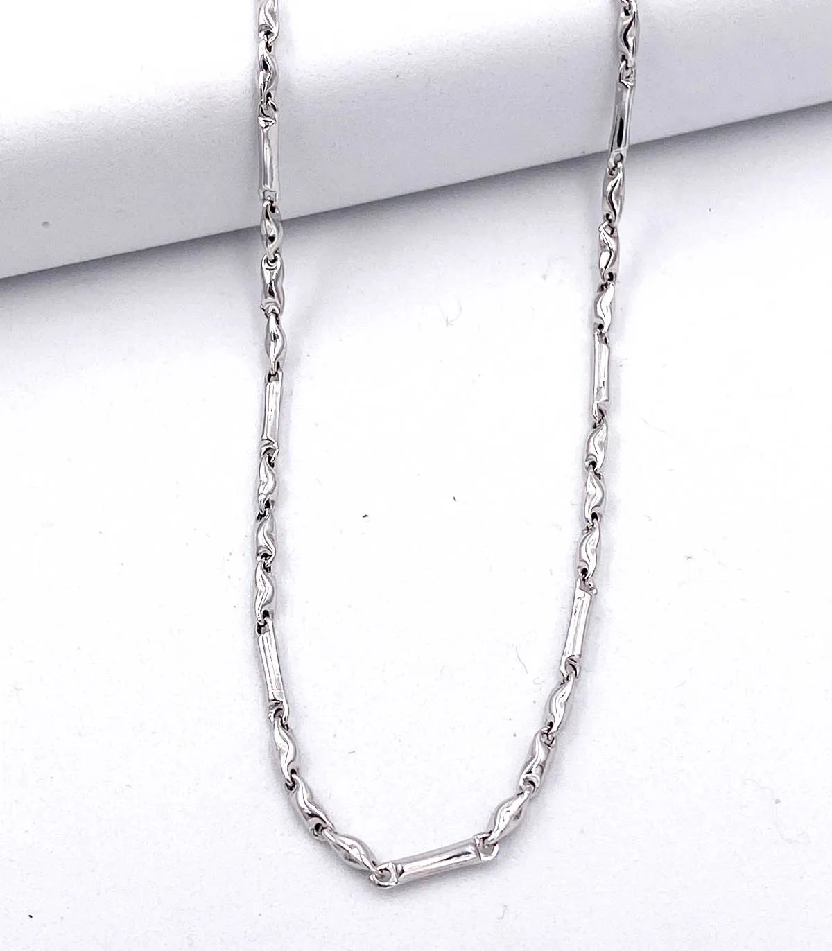 Collana da uomo in oro bianco