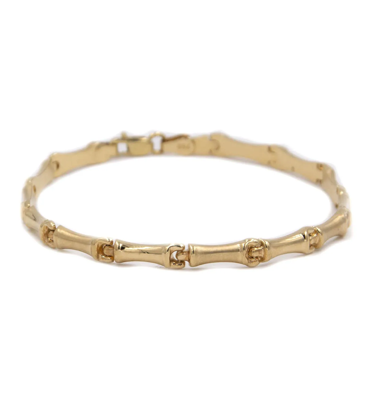 Bracciale semi rigido in oro giallo