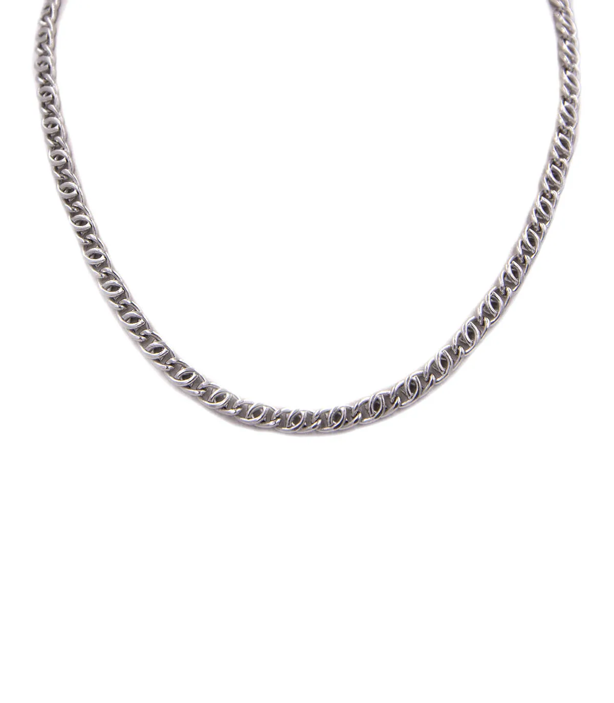 Collana da uomo in oro bianco