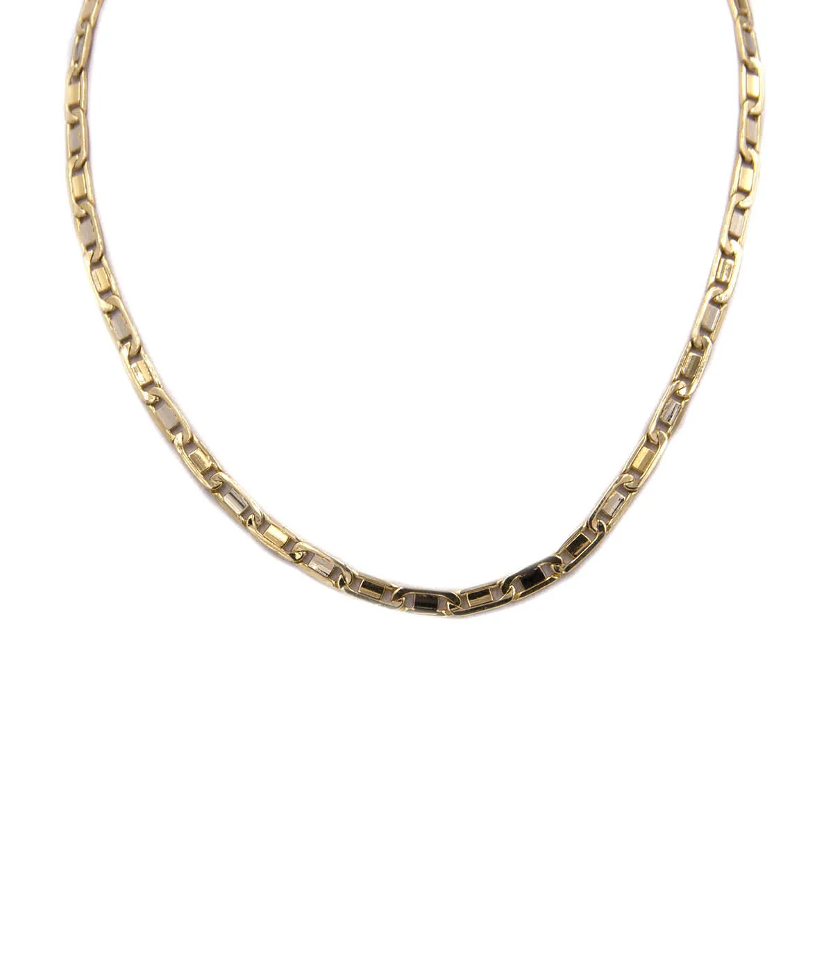 Collana da uomo in oro giallo