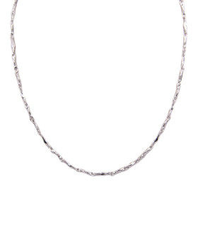 Collana in oro bianco
