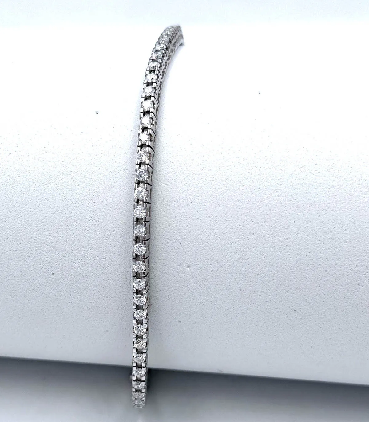 BRACCIALE ORO BIANCO TENNIS 60 BT DA 0,05