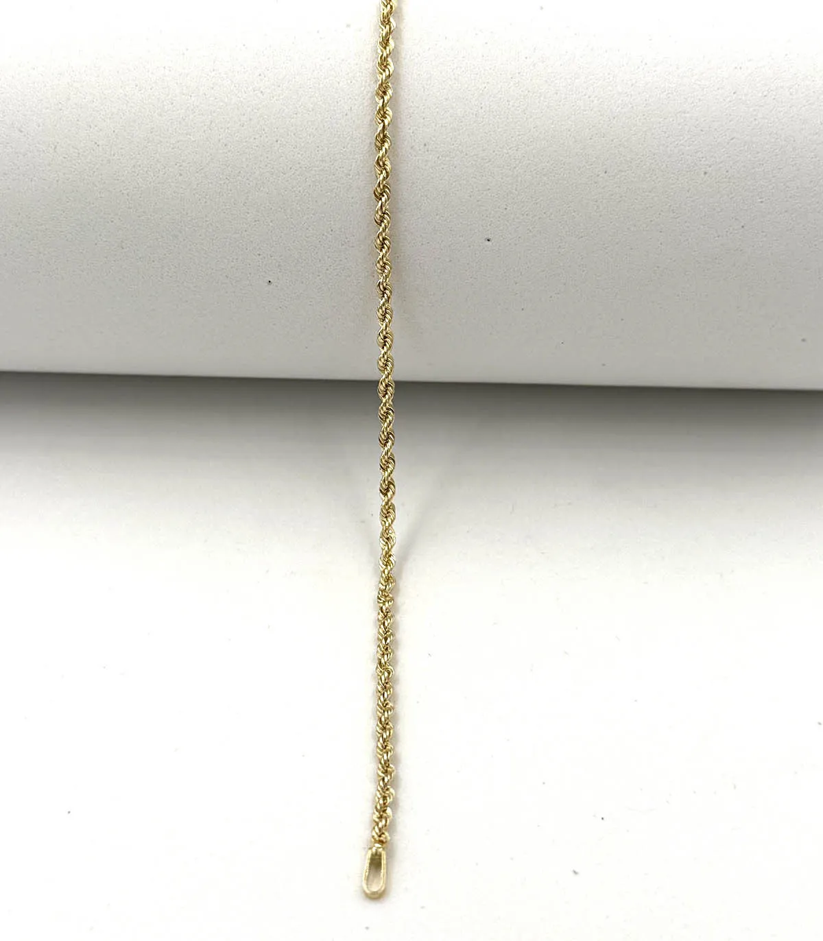 Bracciale torchon in oro giallo