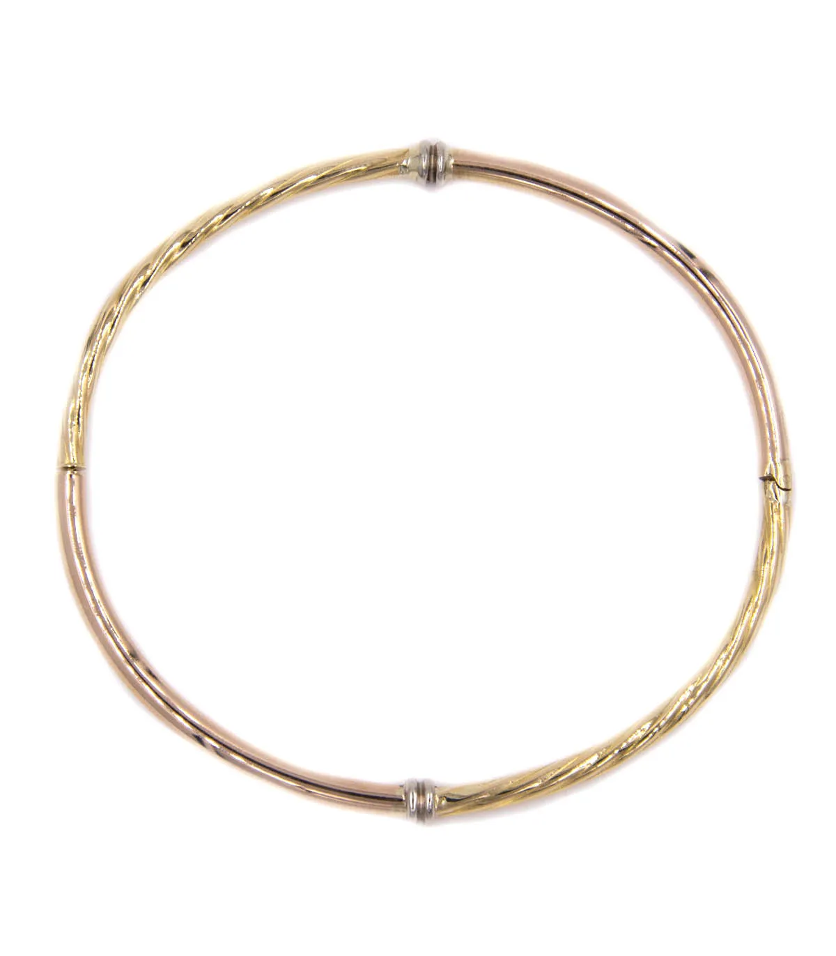 Bracciale rigido in oro giallo