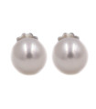 Orecchini di perle in oro bianco