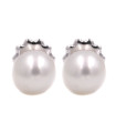 Orecchini di perle in oro bianco