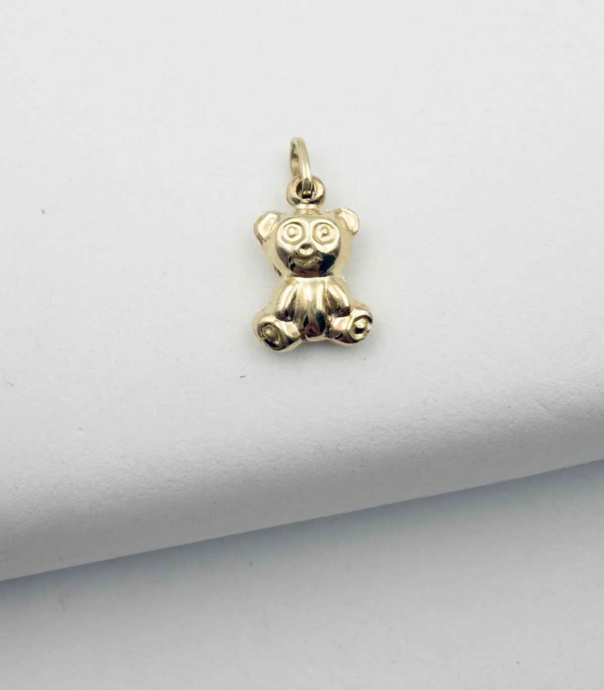 Ciondolo orsetto in oro giallo