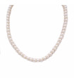 Collana di perle in oro bianco