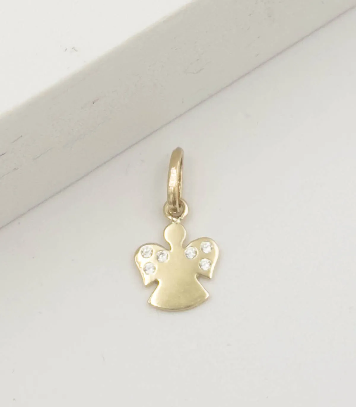 Ciondolo Angelo in oro giallo