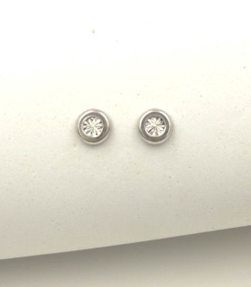 Orecchini in oro bianco