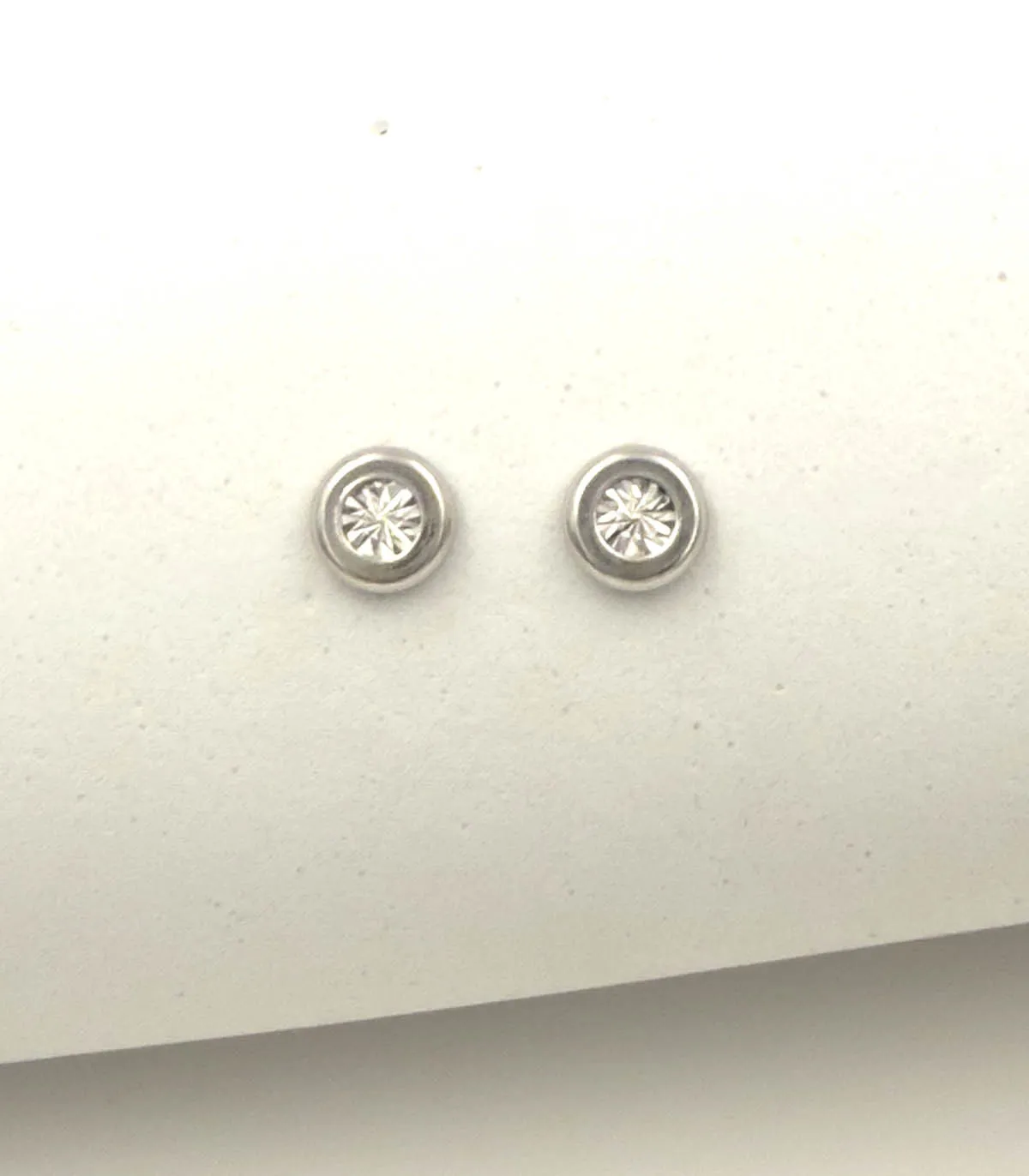 Orecchini in oro bianco