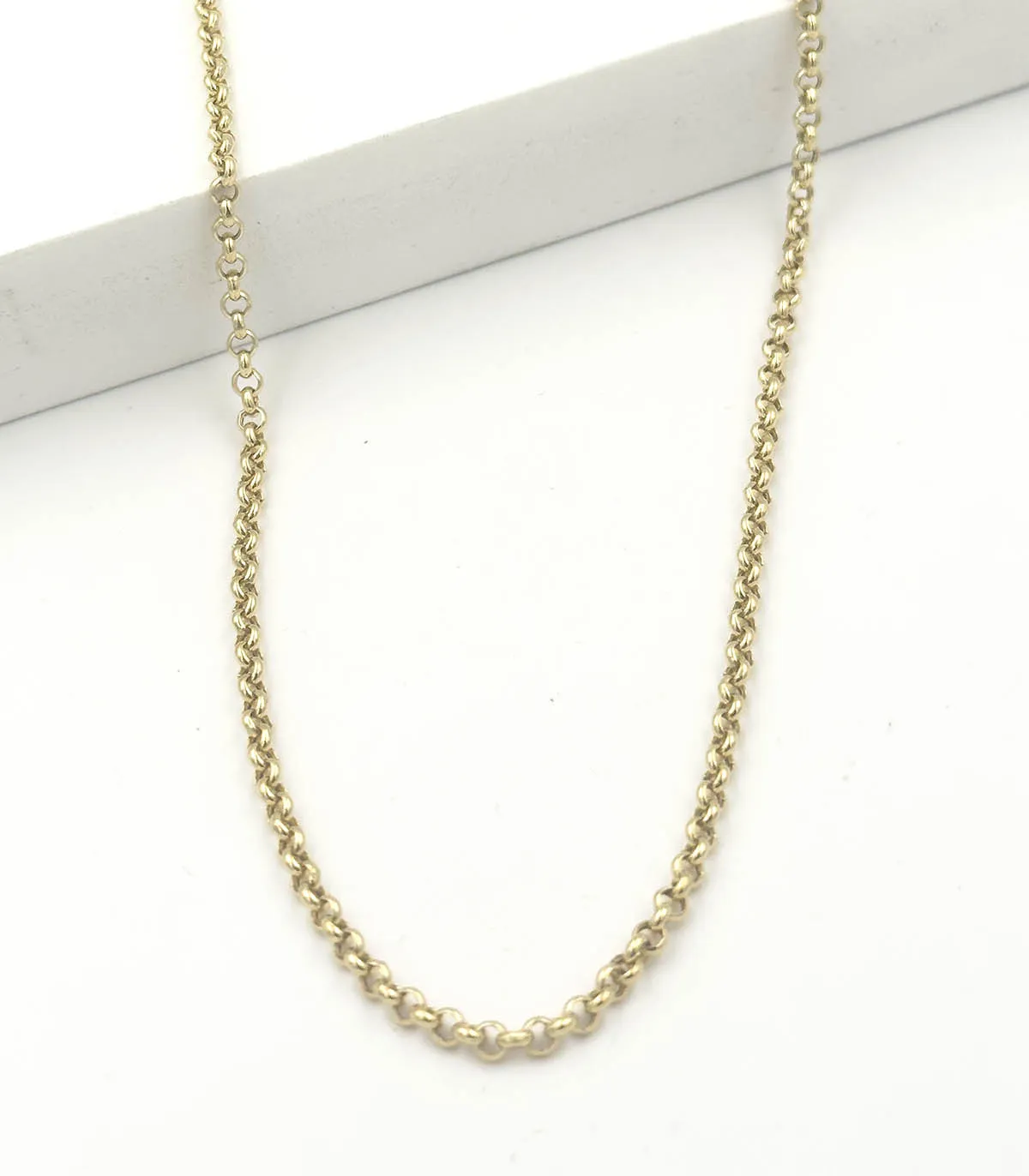 Collana rolò in oro giallo