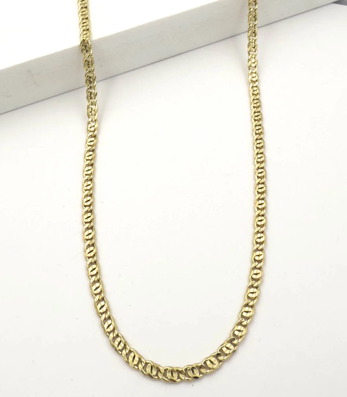 Collana da uomo in oro giallo