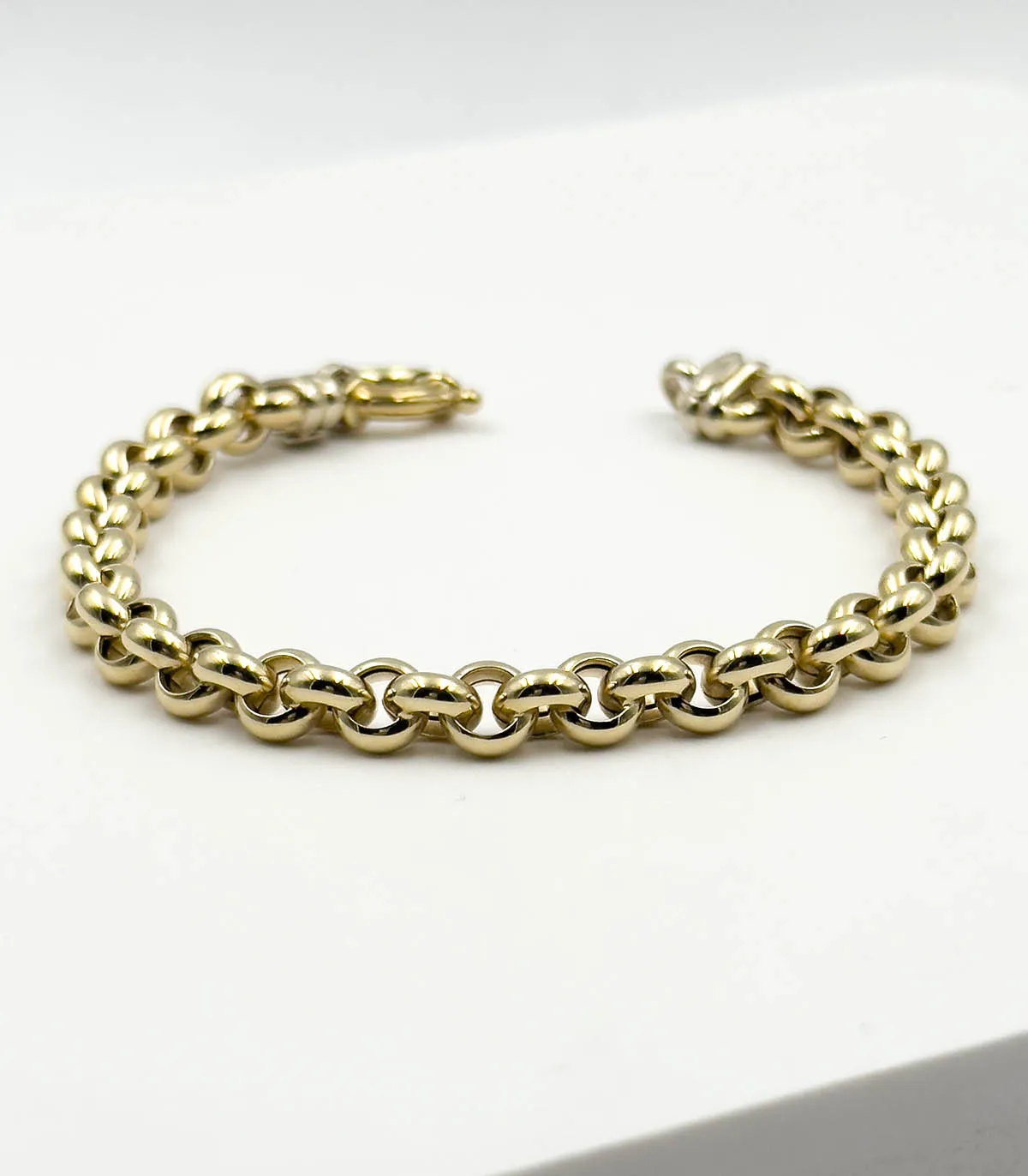 Bracciale in oro giallo maglia rolò