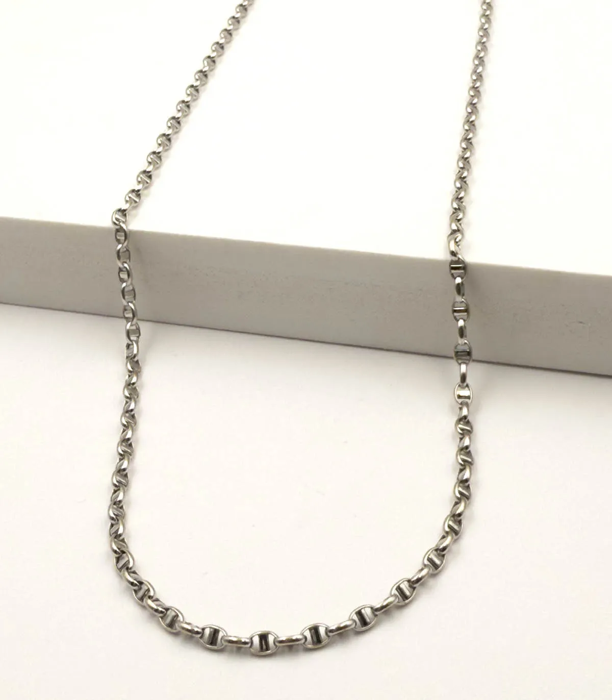 Collana da uomo in oro bianco