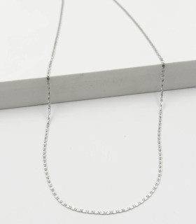 Collana in oro bianco da uomo