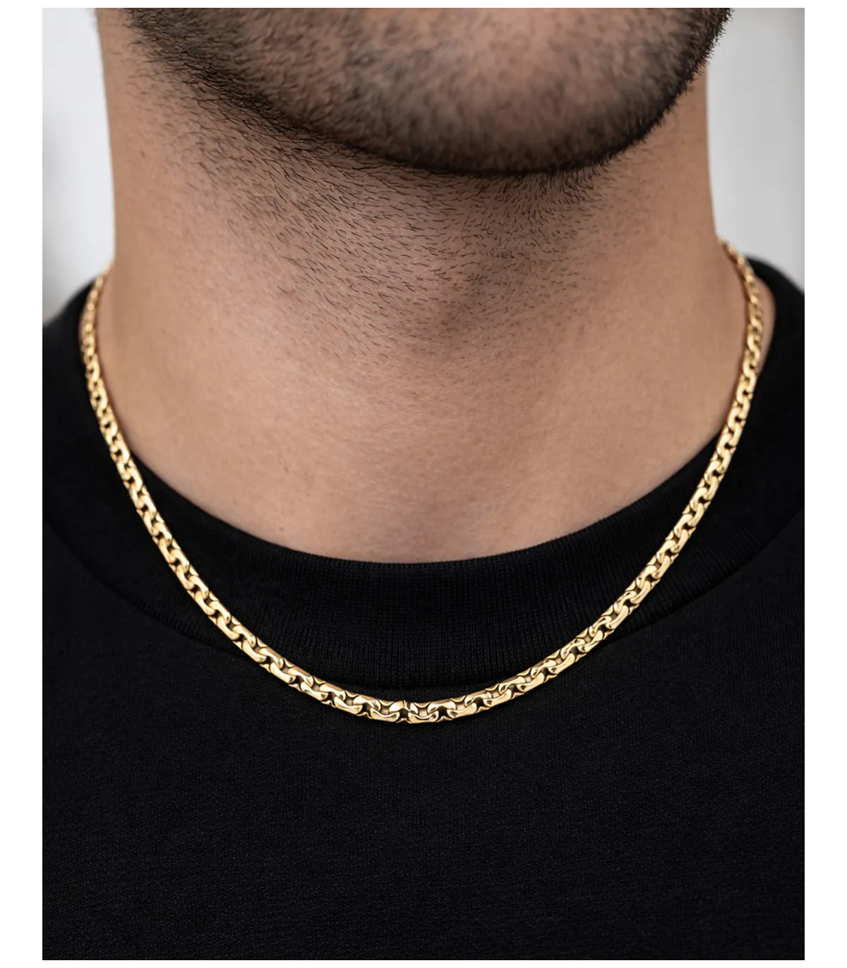 Collana in oro giallo