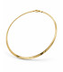 Collana piattina in oro giallo
