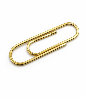 Fermasoldi in oro giallo