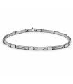 Bracciale rigido in oro bianco