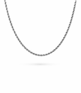 Collana torchon in oro bianco