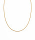 Collana rolò in oro giallo