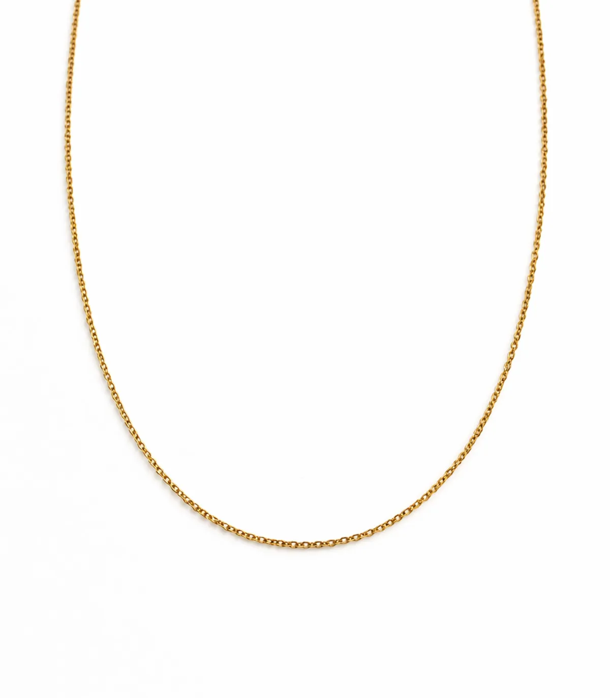 Collana rolò in oro giallo
