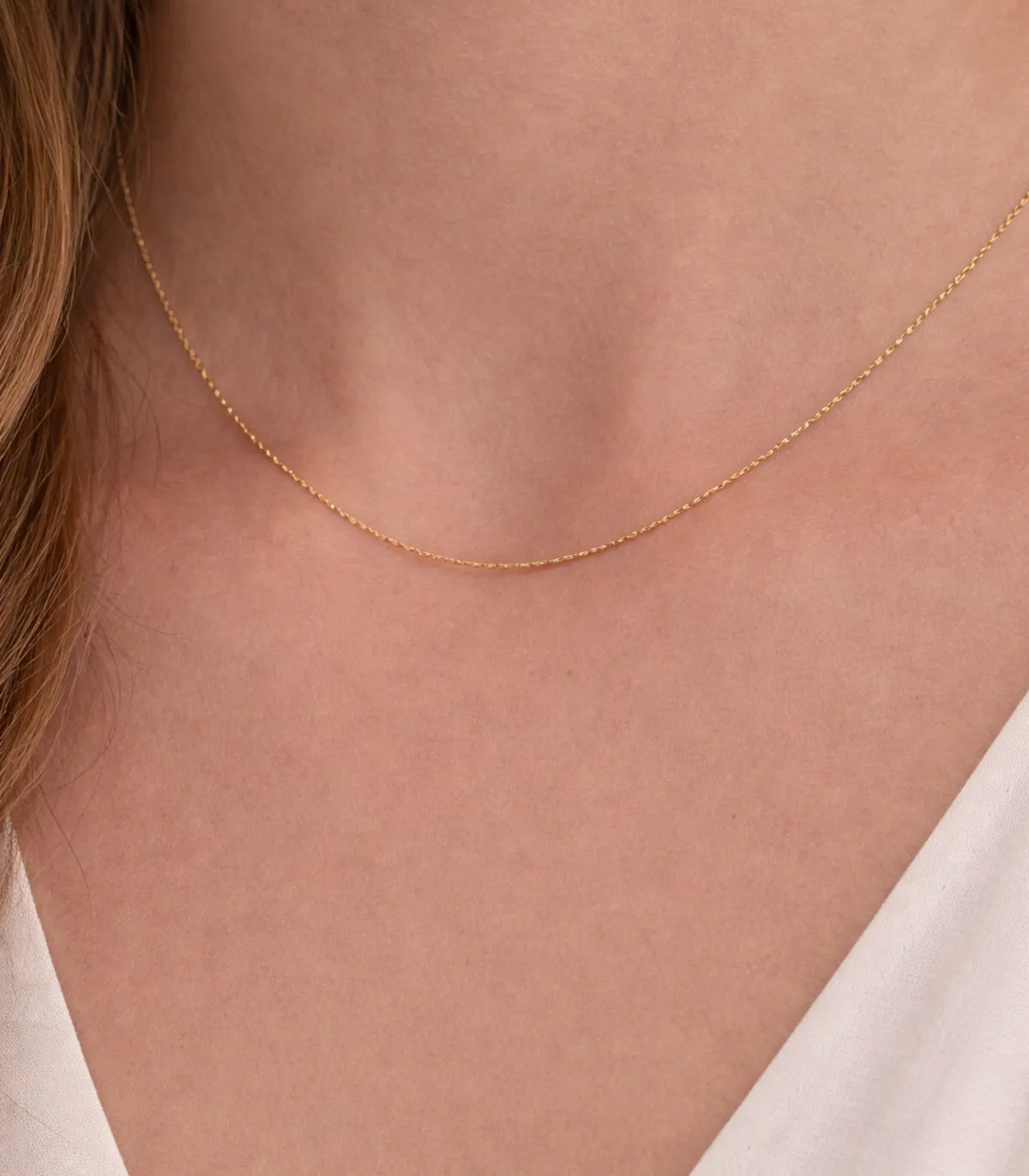 Collana rolò in oro giallo