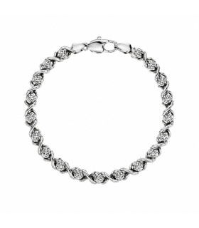 Bracciale in oro bianco