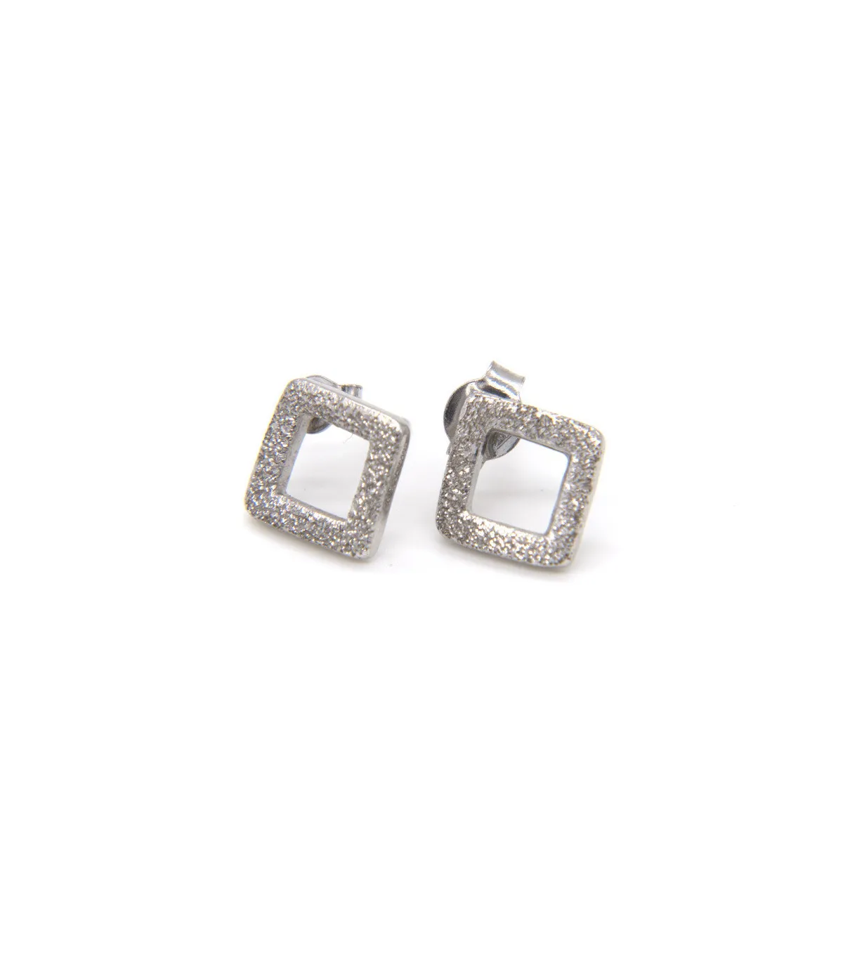 Orecchini in oro bianco
