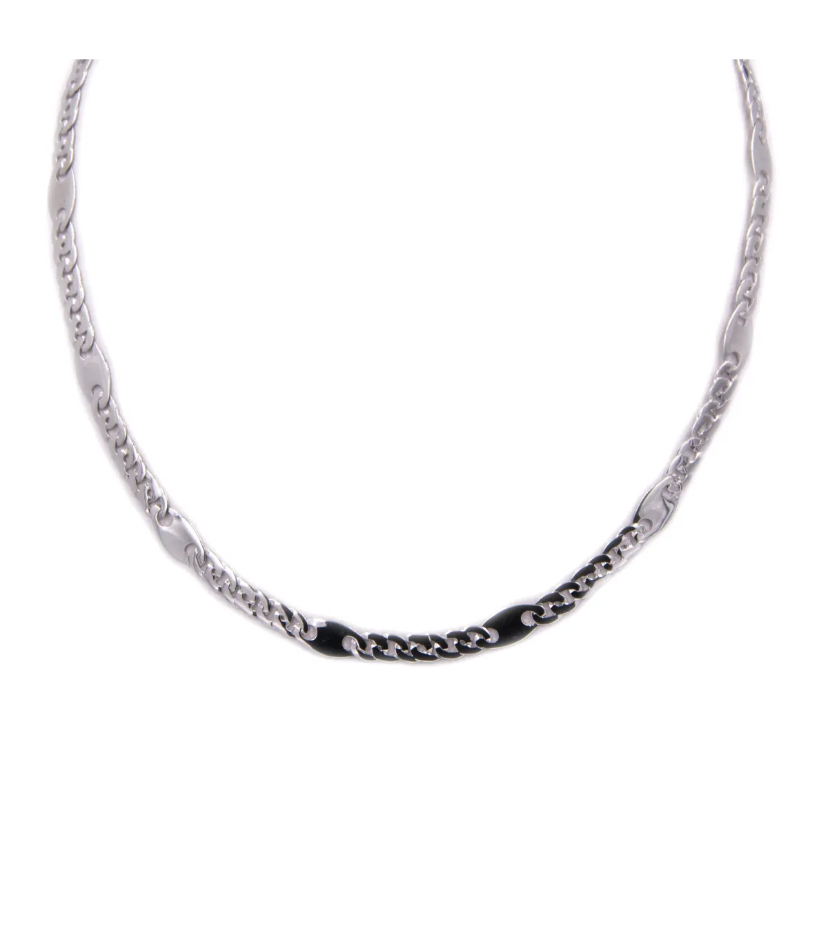 Collana da uomo in oro bianco