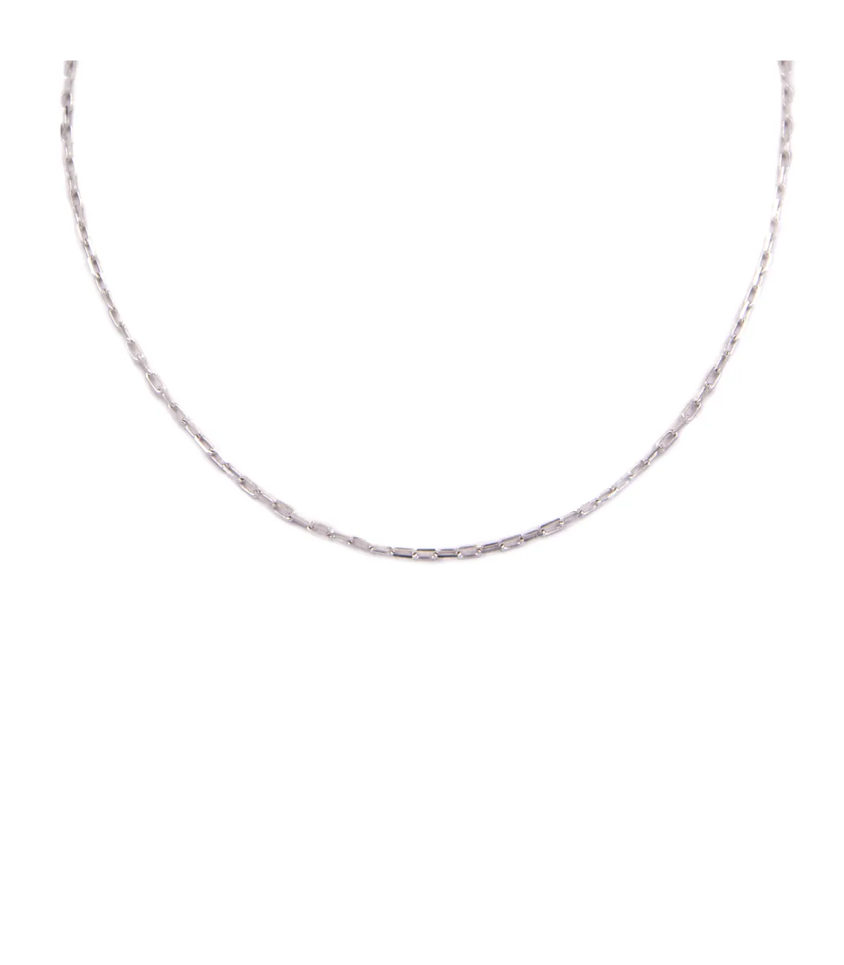 Collana in oro bianco