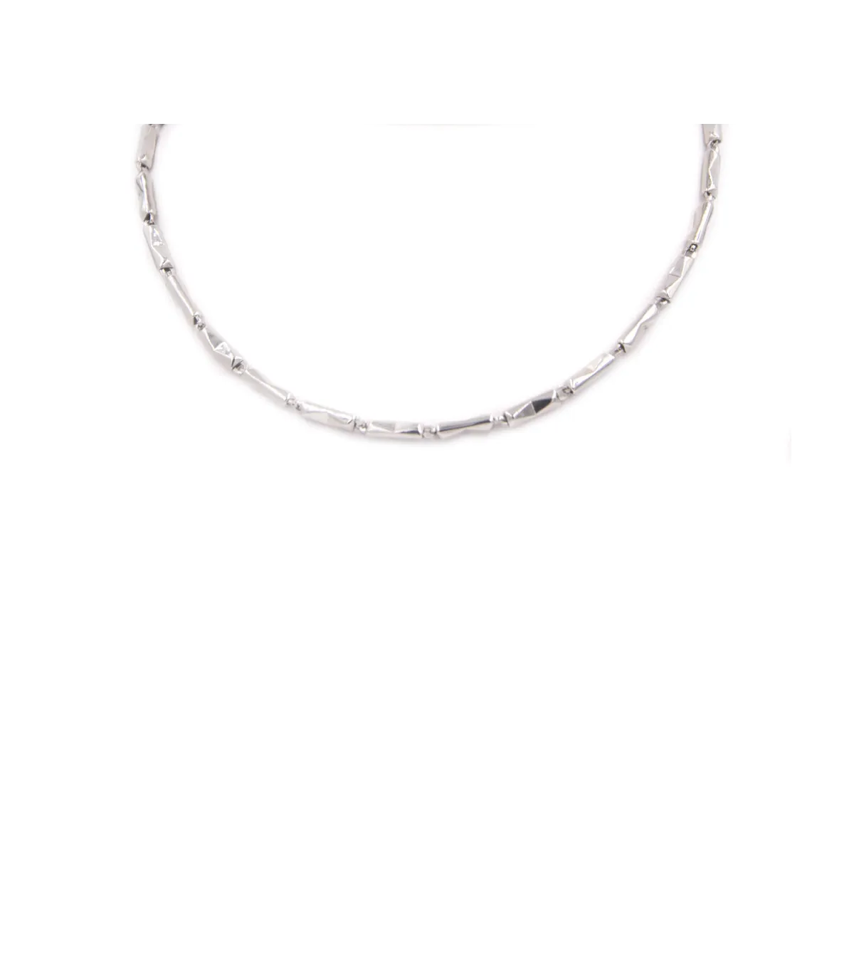 Collana da uomo in oro bianco